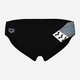 Плавки пляжні чоловічі Arena Stripe Swim Briefs 007929-550 105 Чорні (3468337395140) - зображення 5