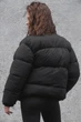 Жіноча Пухова Куртка Стьобана Пуховик Без Капюшона Without Nest L/XL Black 455722504 - зображення 7