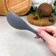 Термостойкая силиконовая ложка для мультиварки Серая - изображение 3