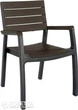 Стілець Keter Harmony Armchair Коричневий (7290106925748) - зображення 1