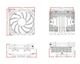 Кулер процессорный ID-Cooling IS-40-XT Black - изображение 8