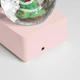 Новогодний снежный шар c LED подсветкой, музыкальный, от USB и батареек AA, 8,5x8,5см, Елка - изображение 8