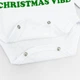Детский новогодний боди с длинным рукавом Christmas vibe рост 86 см (12 - 18 месяцев) Malena Белый с принтом - изображение 4