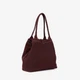 Сумка жіноча замшева тоут середня Regina Notte Tote 3763 Бордовий - зображення 4