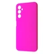 Чехол ударостойкий с защитой камеры WAVE Full Silicone Cover Samsung Galaxy S24 FE pink - изображение 1