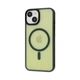Чохол WAVE Matte Insane Case with Magnetic Ring iPhone 14 green - изображение 1