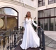 Длинное белое вечернее платье для невест FashionYouWant XS белый 43425479 - изображение 2