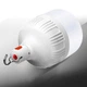 USB LED Лампа туристична кемпінгова 80 W Світильник акумуляторний 2400 мАг, ліхтар нічник з підвісом, Портативна похідна лампочка з зарядкою - зображення 3