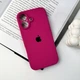 Защитный чехол-накладка Silicone Full Case AA Camera Protect для Apple iPhone 16 Dragon Fruit (FullAAi16-32) - изображение 3