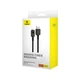 Кабель Baseus Unbreakable Series Fast Charging Data Cable USB to Lightning 2.4A 2m Cluster Black (P10355802111-01) - изображение 7