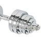 Гантели разборные стальные хромированные 40кг SP-Sport (TA-8044-40) 2шт по 20кг Хром - изображение 4