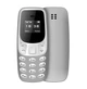 Міні мобільний телефон Miniphone SERVO BМ10 сірий - изображение 1