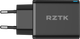 Зарядний пристрій RZTK GaN2 65W 2 USB-C (PD3.0) + кабель USB-C 100W Black - зображення 15