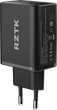 Зарядний пристрій RZTK GaN2 65W 2 USB-C (PD3.0) + кабель USB-C 100W Black - зображення 17