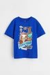 Футболка H&M 1106314 134-140см синий strong tiger - изображение 1
