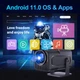 Проектор Everon HY320 4K 720P Android 11 BT5.0 Dual Wi-Fi6 Домашній кінотеатр, чорний (HY320) - зображення 4