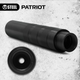 Глушитель STEEL PATRIOT 5.45, резьба 24×1.5 Long, саундмодератор АКС, АКСУ (018.000.000-34 L) - изображение 9