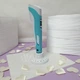3D ручка для рисования с PLA-пластиком 1.75 мм, безопасная электронная ручка для объемного 3Д моделирования с LCD дисплеем и 2 режимами подачи пластика для детей и взрослых Голубая, PEN-2-Blue - изображение 10
