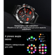 Мужские часы Uwatch Melanda Smart Delta K52 Pro Black, 2 ремешка - изображение 6
