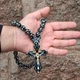 Чотки перекидні з хрестом у машину Чорний - зображення 6