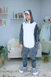Пижама Детская Кигуруми Слип Для Мальчика My Kigu Костюм Милый Хомячек Аниме Хомяк Серый 145 - 155 см. (B1120/2) - изображение 1