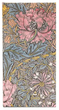 Kalendarz Paperblanks 2025 Morris Pink Honeysuckle Slim tygodniowy (9781408757628) - obraz 1