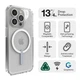 Чохол протиударний Gear4 Crystal Palace MagSafe Case для Apple Iphone 15 Pro Max (6.7") Clear Прозорий - зображення 8