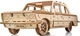 3D Пазл дерев'яний Little Story FSO Fiat 125p 26.2 x 11.7 x 8.5 см 237 деталей (5904100407873) - зображення 2