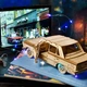 3D Пазл дерев'яний Little Story FSO Fiat 125p 26.2 x 11.7 x 8.5 см 237 деталей (5904100407873) - зображення 9
