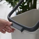 Ведро для мусора MVM BIN-02 12л Серое (BIN-02 12L GRAY) - изображение 3