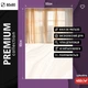 Виниловый фотофон 60x90см, Frontlit 450 г/м2, стена + пол №57205 - изображение 2