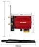 Дводіапазонна мережева карта Fenvi AX1800 Wi-Fi 6+BT 5.2, мережна карта PCI-E 2,4G/5G (MT7921) - зображення 4
