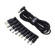 Набір перехідників для ноутбука + кабель 100W PD Type-C на DC5525 (DC 5.5x2.5mm) - изображение 1