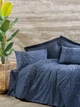 Комплект постільної білизни Coton Box PLAIN REAKTIF Євро 200х220 см DENIM ранфорс - изображение 1