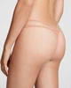 Жіночий комплект білизни (бюстгальтер + трусики-стрінги) Victoria's Secret Бежевий зі стразами (XS) - зображення 6