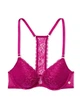 Жіночий бюстгальтер Victoria's Secret Push Up 32 У колір рожевий мереживна спинка - зображення 3