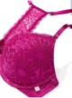 Жіночий бюстгальтер Victoria's Secret Push Up 32 У колір рожевий мереживна спинка - зображення 4