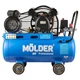 Воздушный компрессор Molder MA31520 с ресивером 50 л 1500 Вт 202 л/ч ременной привод - изображение 1