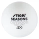 М'ячі для настільного тенісу Stiga Seasons, White 12 шт (1110-2810-12) - изображение 1