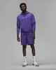 Худи Air Jordan Wordmark Fleece Hoodie Violet DV6463-514 M - изображение 6