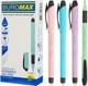 Набор гелевых ручек пиши-стирай Buromax Illusia 0.5 мм 12 шт Синих (BM.8313-01) - изображение 1