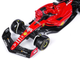 Модель автомобіля Bburago Ferrari F1 Шарль Леклер 1:43 2023 Червоний (8719247866431) - зображення 5