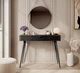 Стол туалетный Perfect Home Lante 1S/100 100.2x38x78 см, 1 ящик, черные ножки Черный (000012376986) - изображение 5