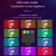 Светодиодная RGB лампа AY-83 для студийной фото и видеосъёмки, 240 LED, аккумулятор, клипса, 3200–6500К - изображение 6