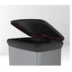 Контейнер для сміття з педаллю Curver Deco bin 50 л (02162) Сріблястий - зображення 5