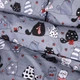 Комплект постельного белья MirSon Полуторный Евро 160х220 см 17-0671 With Love Cats Ranforce Elite (2200010178487) - изображение 2