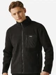 Толстовка на флисе, на молнии мужская Regatta Frankie Borg Fleece RMA607-800 2XL Черная (5063019777955) - изображение 1