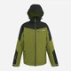 Куртка демисезонная с капюшоном мужская Regatta Wentwood IX RMP375-0P7 L Черный/Зеленый (5063019737874) - изображение 8