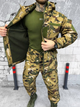 Тактический костюм с двойным флисом и высоким воротником Soft Shell Multicam XL - изображение 9