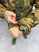 Тактический костюм с двойным флисом и высоким воротником Soft Shell Multicam S - изображение 6